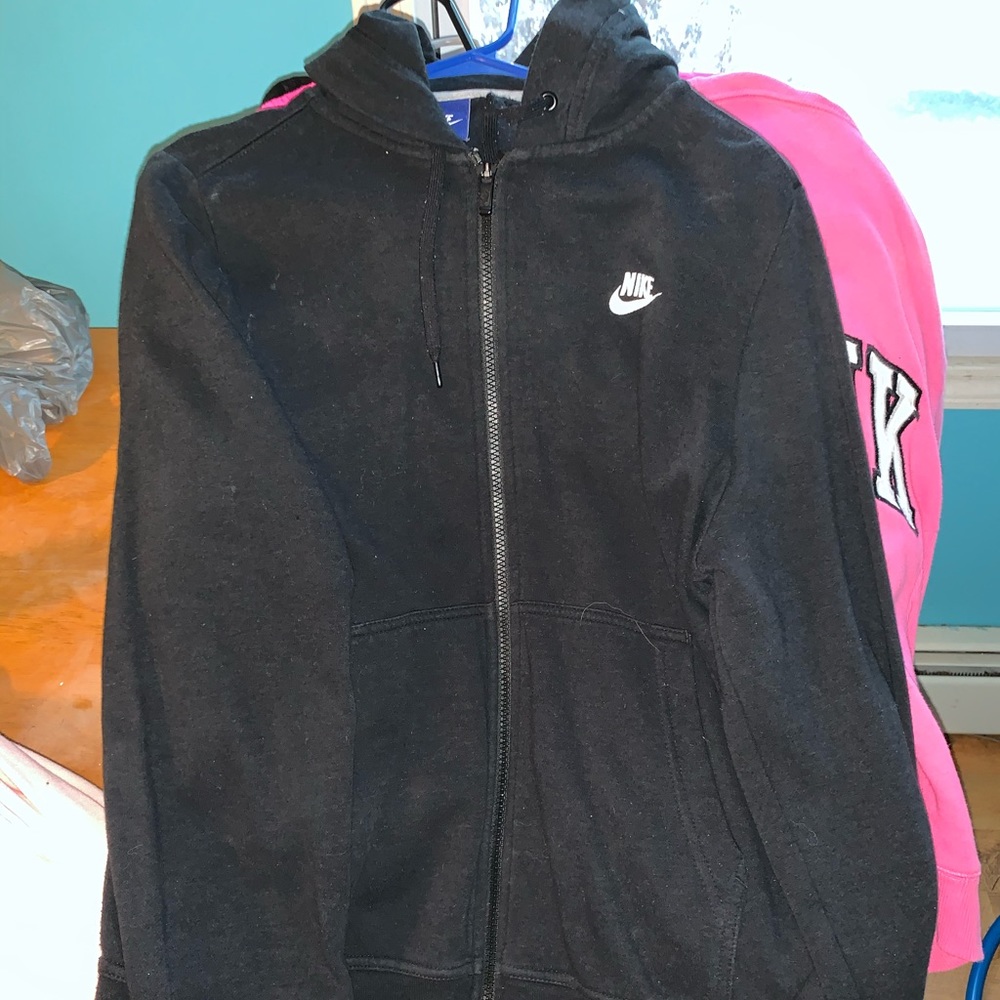 Black Nike zip up